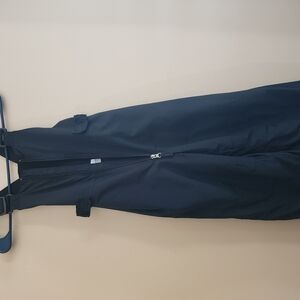 Black Snow Bib Overalls